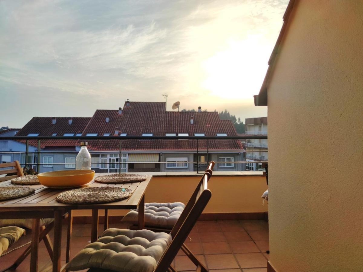 Apartamento Atico Sanxenxo a 400 metros Playa Silgar Exterior foto